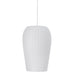 Hanglamp 25x37 cm AXEL wit-Hanglampen-Light & Living