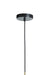 Hanglamp 29,5x21 cm SOLNA antiek brons+rookglas-Hanglampen-Light & Living