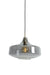 Hanglamp 29,5x21 cm SOLNA antiek brons+rookglas-Hanglampen-Light & Living