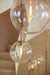 Hanglamp 30 cm MAGDALA glas helder+goud-Hanglampen-Light & Living