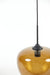 Hanglamp 30x25 cm MAYSON glas bruin+zwart-Hanglampen-Light & Living