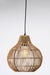 Hanglamp 30x31,5 cm PACINO rotan donkerbruin-Hanglampen-Light & Living