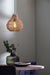 Hanglamp 30x31,5 cm PACINO rotan donkerbruin-Hanglampen-Light & Living