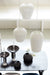 Hanglamp 31x46 cm AXEL wit-Hanglampen-Light & Living