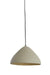 Hanglamp 32x20 cm ELIMO mat lichtgrijs-Hanglampen-Light & Living