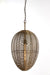 Hanglamp 33x53 cm YAELLE antiek brons-Hanglampen-Light & Living