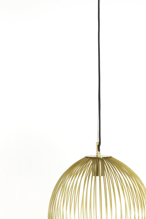 Hanglamp 34x35 cm RILANA licht goud-Hanglampen-Light & Living