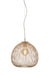 Hanglamp 34x35 cm RILANA mat beige-Hanglampen-Light & Living