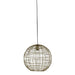 Hanglamp 35x33 cm MIRANA goud-Hanglampen-Light & Living