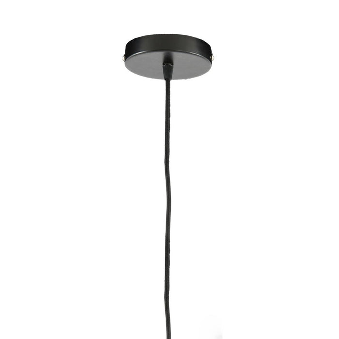 Hanglamp 36x48 cm BOLSENA zeegras naturel+crème-Hanglampen-Light & Living