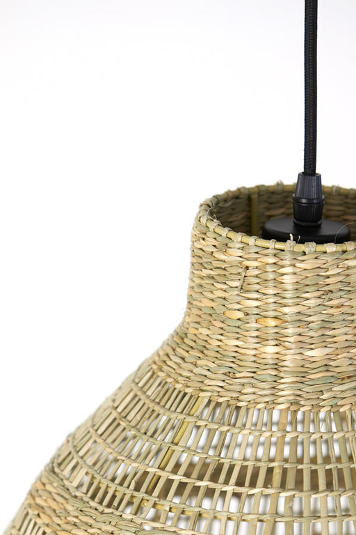 Hanglamp 38x43 cm SAGAR zeegras naturel-Hanglampen-Light & Living