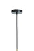 Hanglamp 39,5x27 cm SOLNA antiek brons+rookglas-Hanglampen-Light & Living