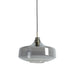 Hanglamp 39,5x27 cm SOLNA antiek brons+rookglas-Hanglampen-Light & Living