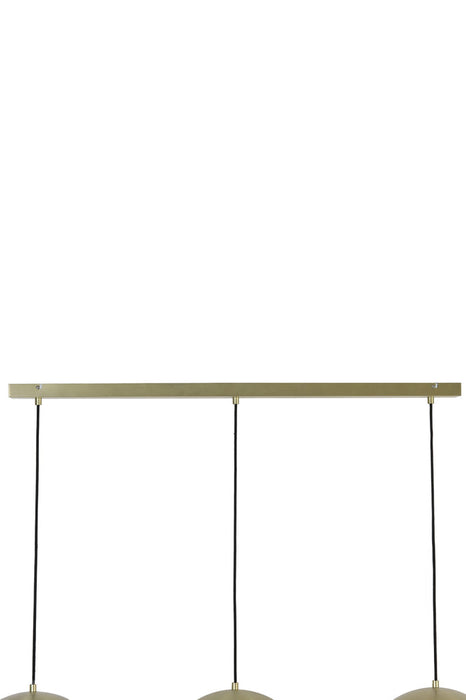 Hanglamp 3L 120x33x25 cm JAICEY mat goud-Hanglampen-Light & Living