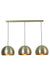 Hanglamp 3L 120x33x25 cm JAICEY mat goud-Hanglampen-Light & Living