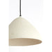 Hanglamp 40x25 cm ELIMO mat crème-Hanglampen-Light & Living