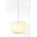 Hanglamp 40x30 cm PLUMERIA zand-Hanglampen-Light & Living