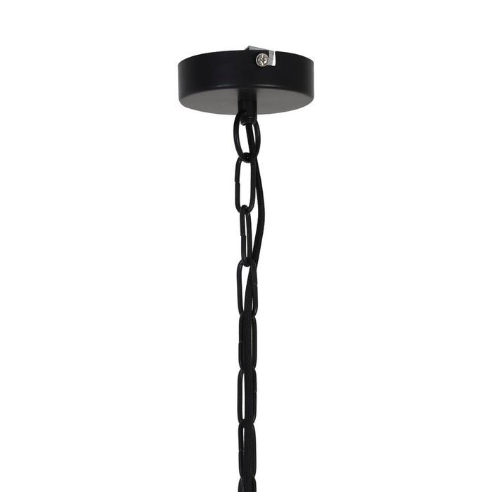 Hanglamp 40x53 cm MEYA zwart-goud-Hanglampen-Light & Living