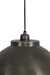 Hanglamp 45x32 cm KYLIE donker ruw nikkel-Hanglampen-Light & Living