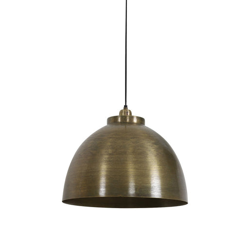 Hanglamp 45x32 cm KYLIE ruw oud brons-Hanglampen-Light & Living