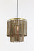 Hanglamp 45x43 cm GULARO hout bruin+brons-Hanglampen-Light & Living