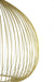 Hanglamp 45x45 cm RILANA licht goud-Hanglampen-Light & Living