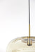 Hanglamp 45x48 cm MISTY glas amber+goud-Hanglampen-Light & Living