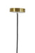 Hanglamp 45x48 cm MISTY glas amber+goud-Hanglampen-Light & Living