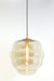 Hanglamp 45x48 cm MISTY glas amber+goud-Hanglampen-Light & Living