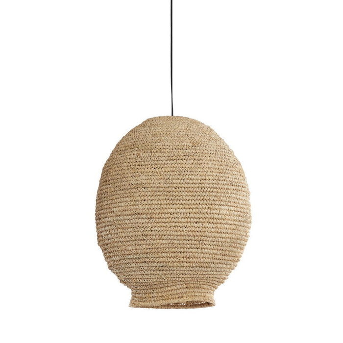 Hanglamp 45x53 cm CORYP palmblad naturel-Hanglampen-Light & Living