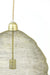 Hanglamp 45x60 cm NIKKI draad licht goud-Hanglampen-Light & Living