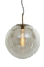 Hanglamp 48 cm MEDINA antiek brons+glas helder-Hanglampen-Light & Living