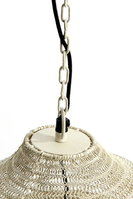 Hanglamp 48x82 cm NAKISHA lichtgrijs-Hanglampen-Light & Living