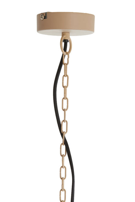 Hanglamp 48x82 cm NAKISHA zand-Hanglampen-Light & Living