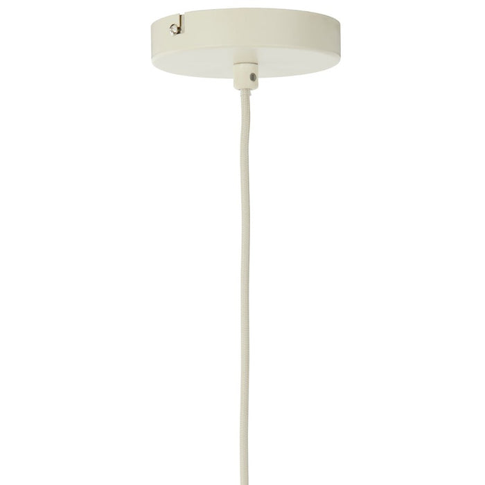 Hanglamp 50x37,5 cm PLUMERIA zand-Hanglampen-Light & Living