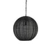 Hanglamp 50x54 cm AMARAH mat zwart-Hanglampen-Light & Living