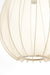 Hanglamp 50x72 cm ITELA zand-Hanglampen-Light & Living