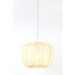 Hanglamp 54x24,5 cm PAVAS mat beige-Hanglampen-Light & Living