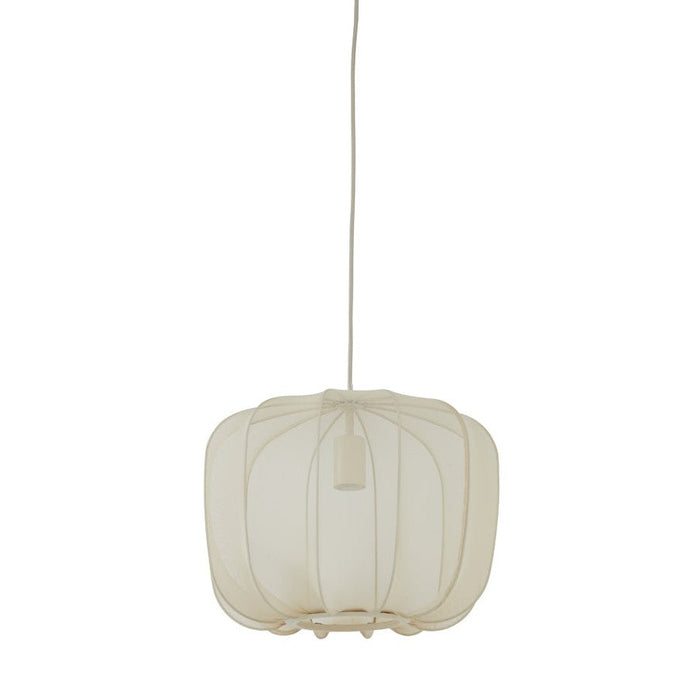 Hanglamp 54x24,5 cm PAVAS mat beige-Hanglampen-Light & Living