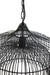 Hanglamp 58x47 cm KRISTEL mat zwart-Hanglampen-Light & Living