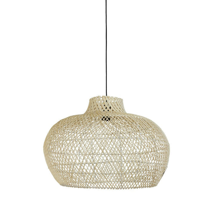 Hanglamp 60x43 cm CHARITA rotan naturel-Hanglampen-Light & Living