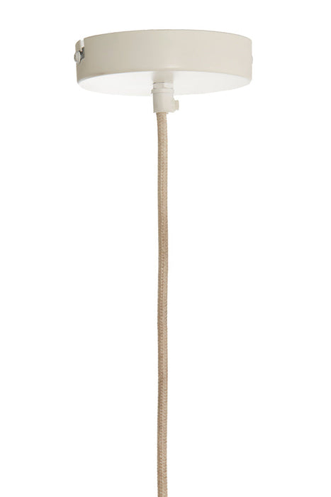 Hanglamp 60x45 cm ZUBEDO crème-Hanglampen-Light & Living