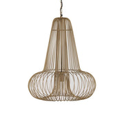 Hanglamp Aluesi Antique Geel 55x55x65 cm-Hanglampen-PTMD