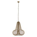 Hanglamp Aluesi Antique Geel 55x55x65 cm-Hanglampen-PTMD