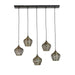 Hanglamp Alvaro - Antiek Brons - 100x20x122cm - 5L-Hanglampen-Light & Living