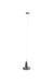 Hanglamp Anshin Small Smoke Glas Grijs Ø20x175 cm E27-Tafellampen-Creating Home