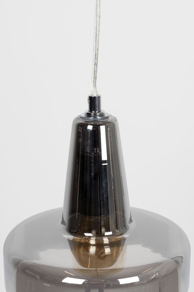 Hanglamp Anshin Heeft Glass Grijs 20x20x175 cm-Hanglampen-Creating Home