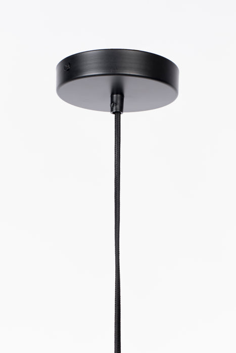 Hanglamp Arjun Tall Katoen Beige Ø20x38 cm E27-Tafellampen-Creating Home