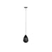 Hanglamp Aysa Echte Aluminum Zwart 20x20x200 cm-Hanglampen-Creating Home