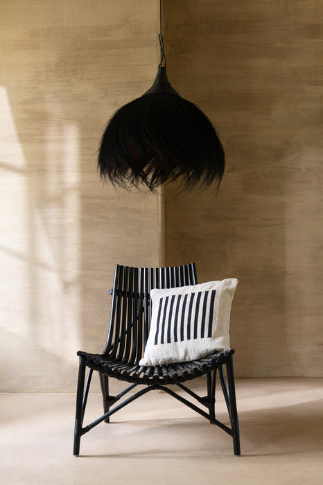 Hanglamp Bal grass zwart-Hanglampen-J-Line